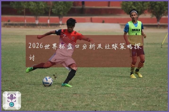 2026世界杯盘口分析及让球策略探讨